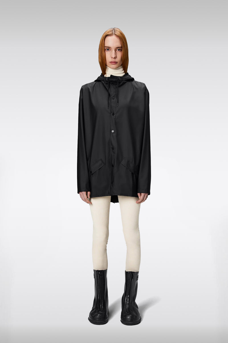 Floyd France, outlets PVC Coat, Pure Black, Raincoat