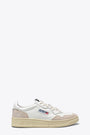 White leather and suede low sneaker - Medalist Low  