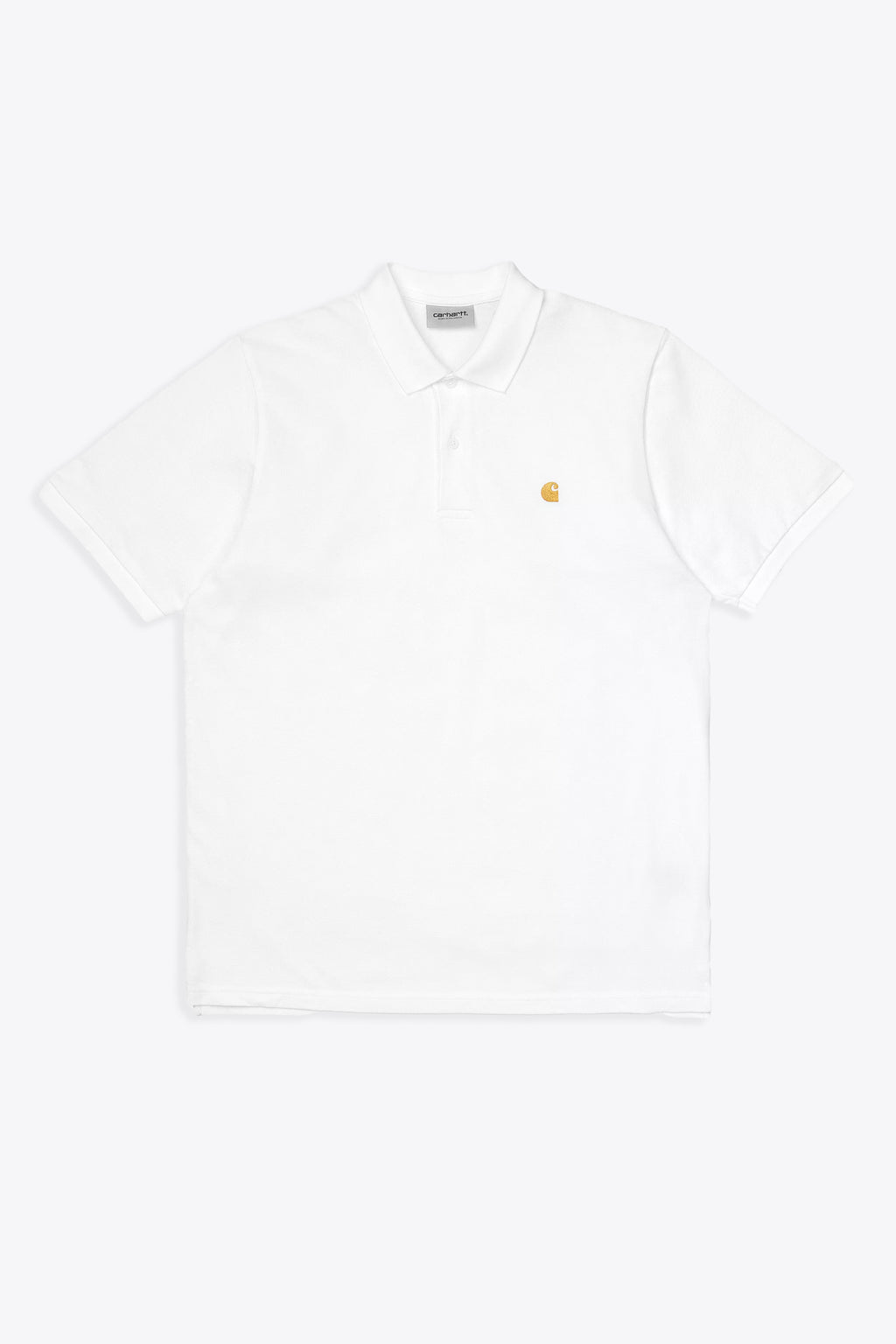 alt-image__S/S-CHASE-PIQUE-POLO-COTTON--Bianco/oro