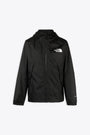 Black nylon waterproof hooded jacket - Mountain Q Jacket 
