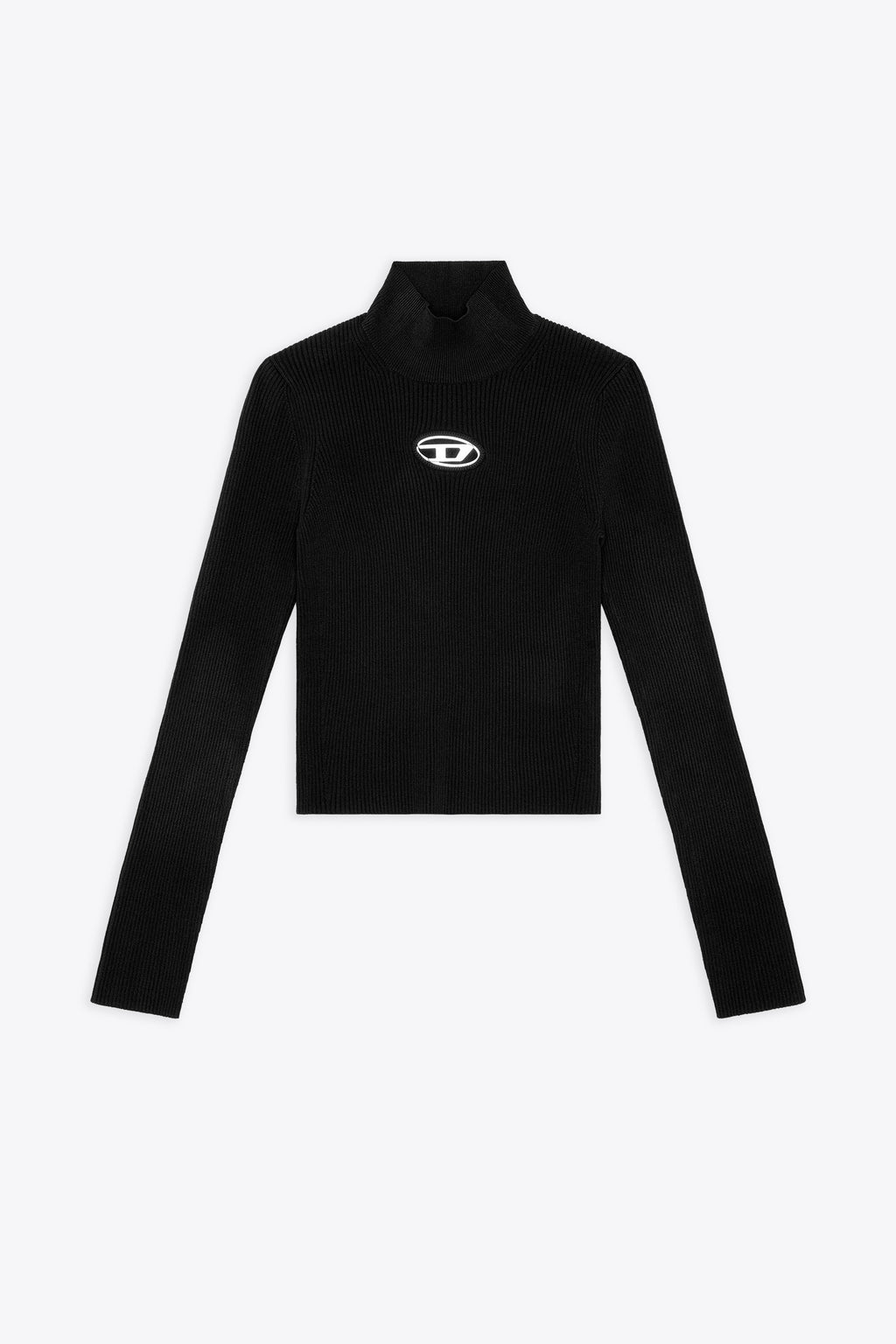 alt-image__Black-rib-knitted-turtle-neck-top-with-Oval-D-logo---M-Valari-Tn