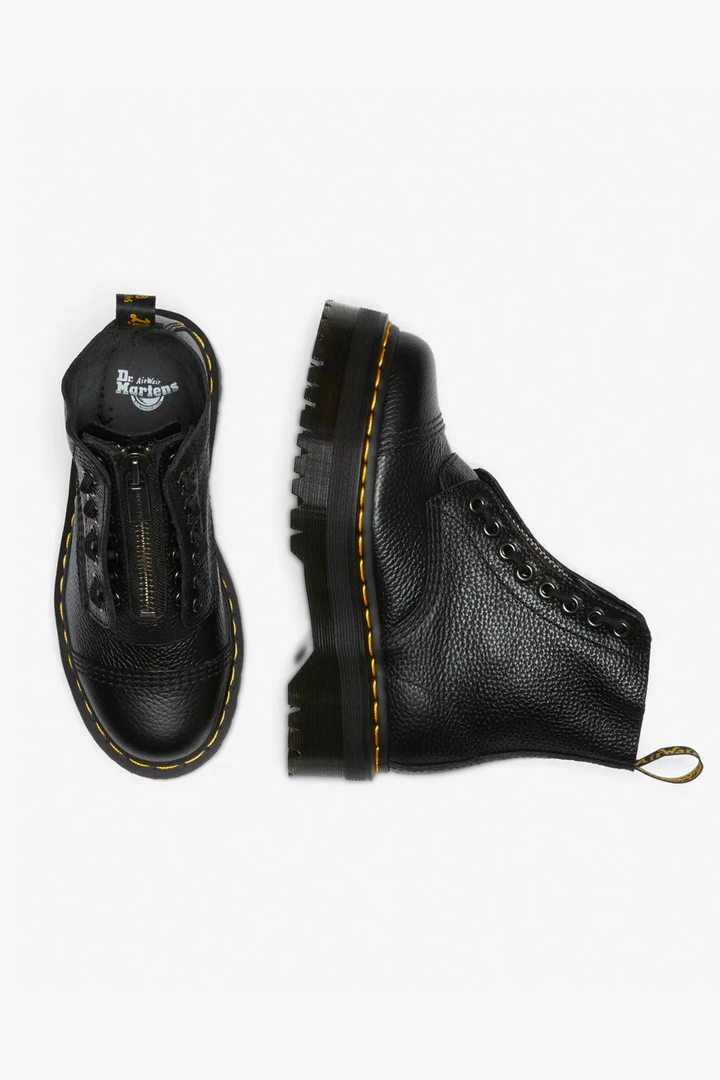 alt-image__Black-grained-leather-boot-with-platform-sole---Sinclair