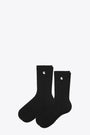 Bi-pack di calzini in spugna neri con logo - Madison Pack Socks 