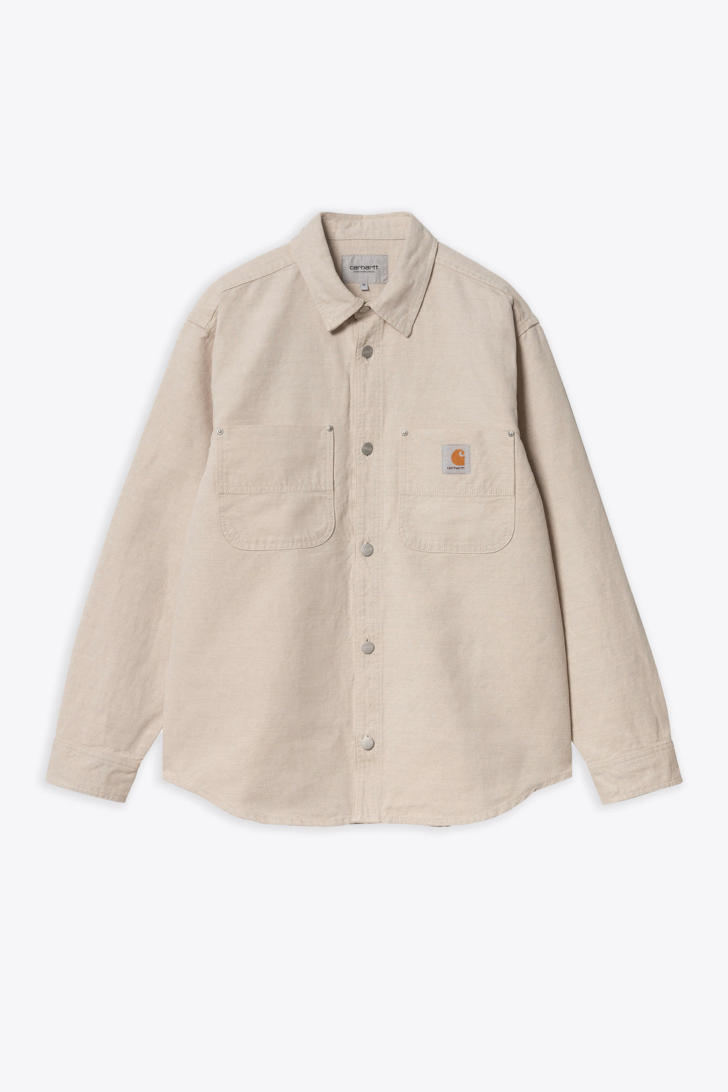 alt-image__Beige-linen-and-cotton-blend-overshirt---Walter-Shirt-Jac