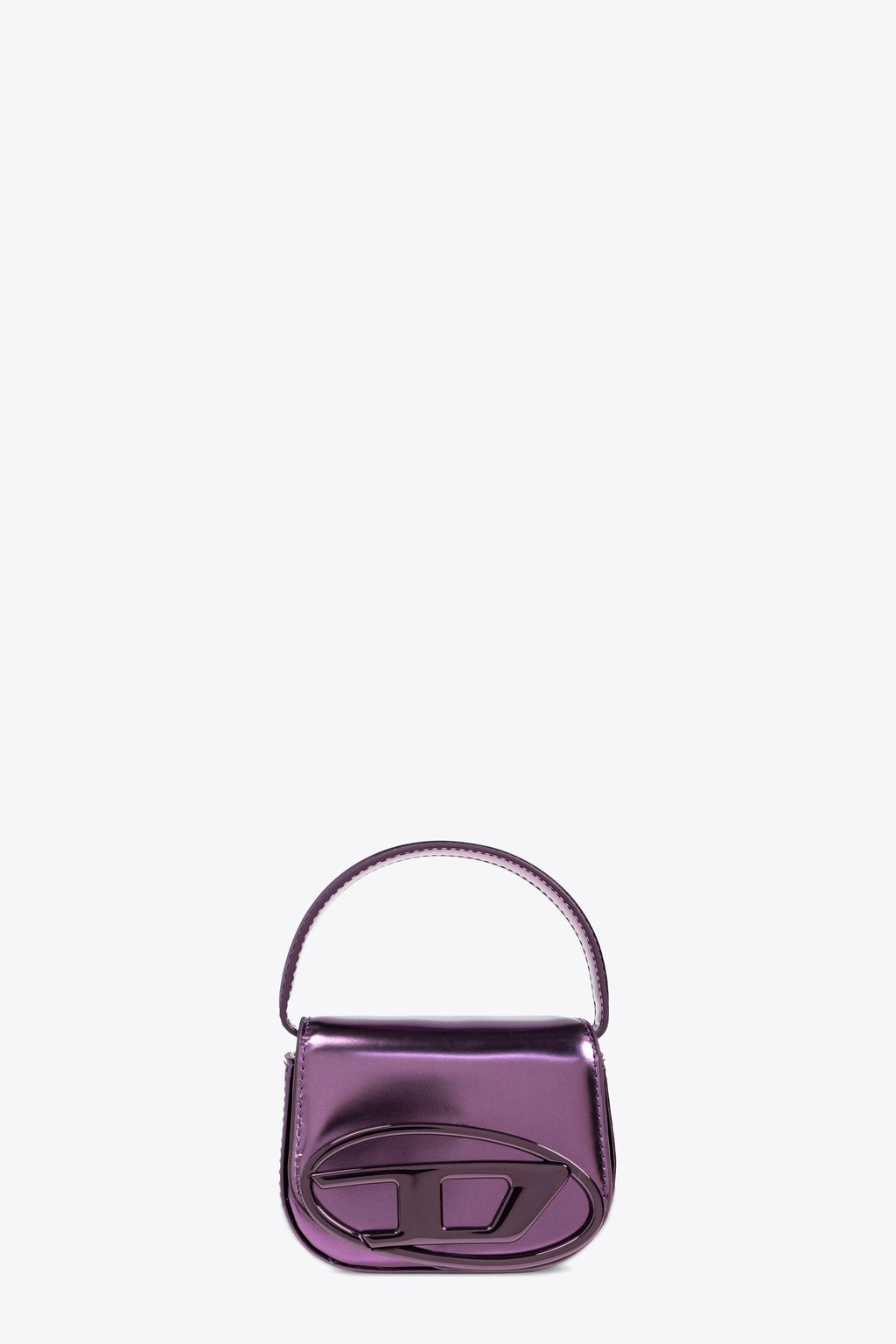 alt-image__Borsa-piccola-in-pelle-specchiata-viola-con-logo-Oval-D---1DR-XS-Crossbody-Bag