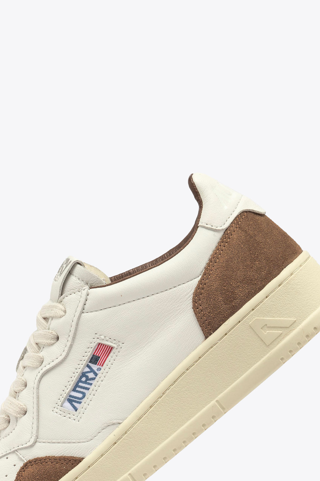 alt-image__Sneaker-bassa-in-pelle-panna-e-suede-marrone---Medalist-Low