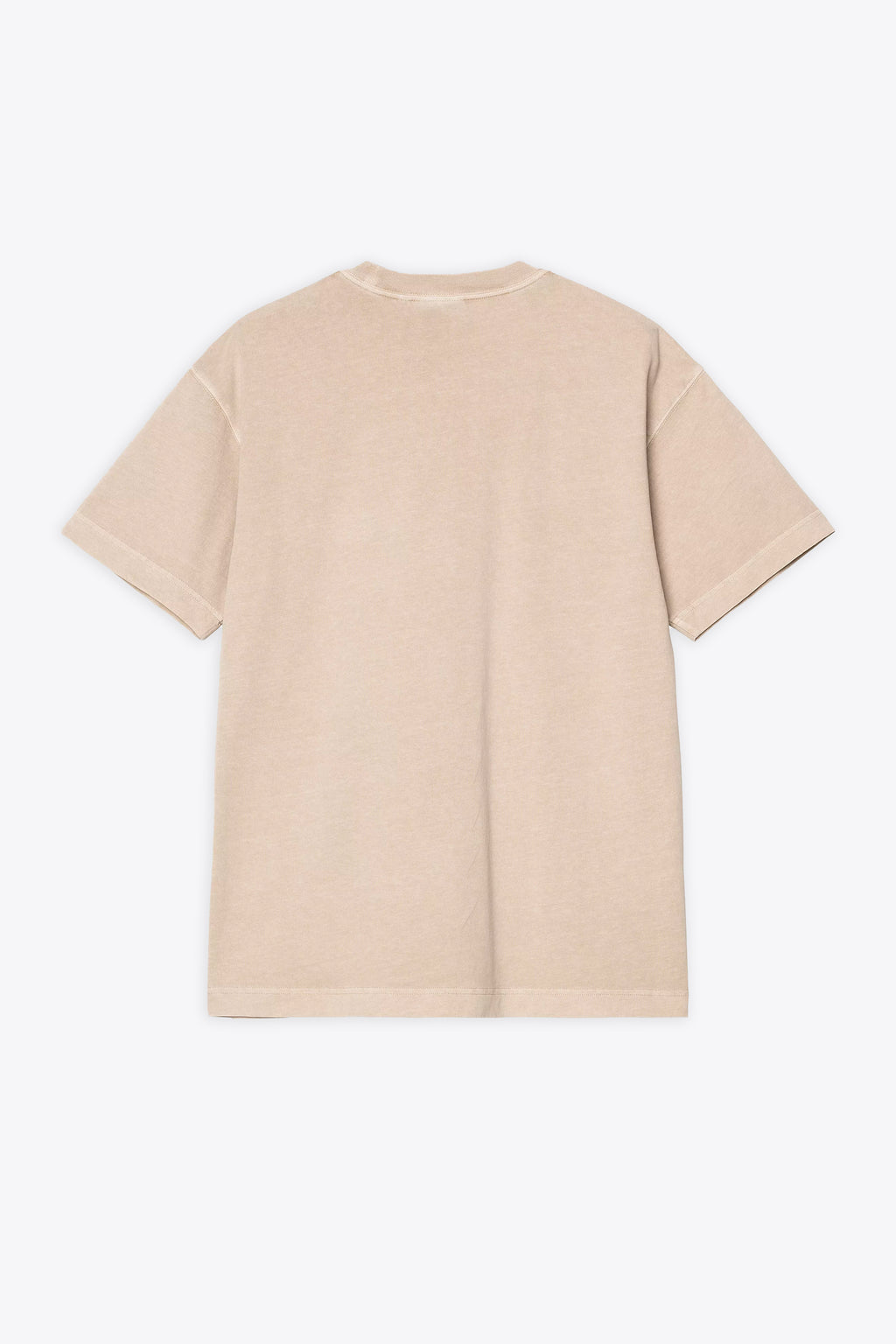 alt-image__T-shirt-in-cotone-beige-con-logo-al-petto---S/S-Nelson-T-Shirt