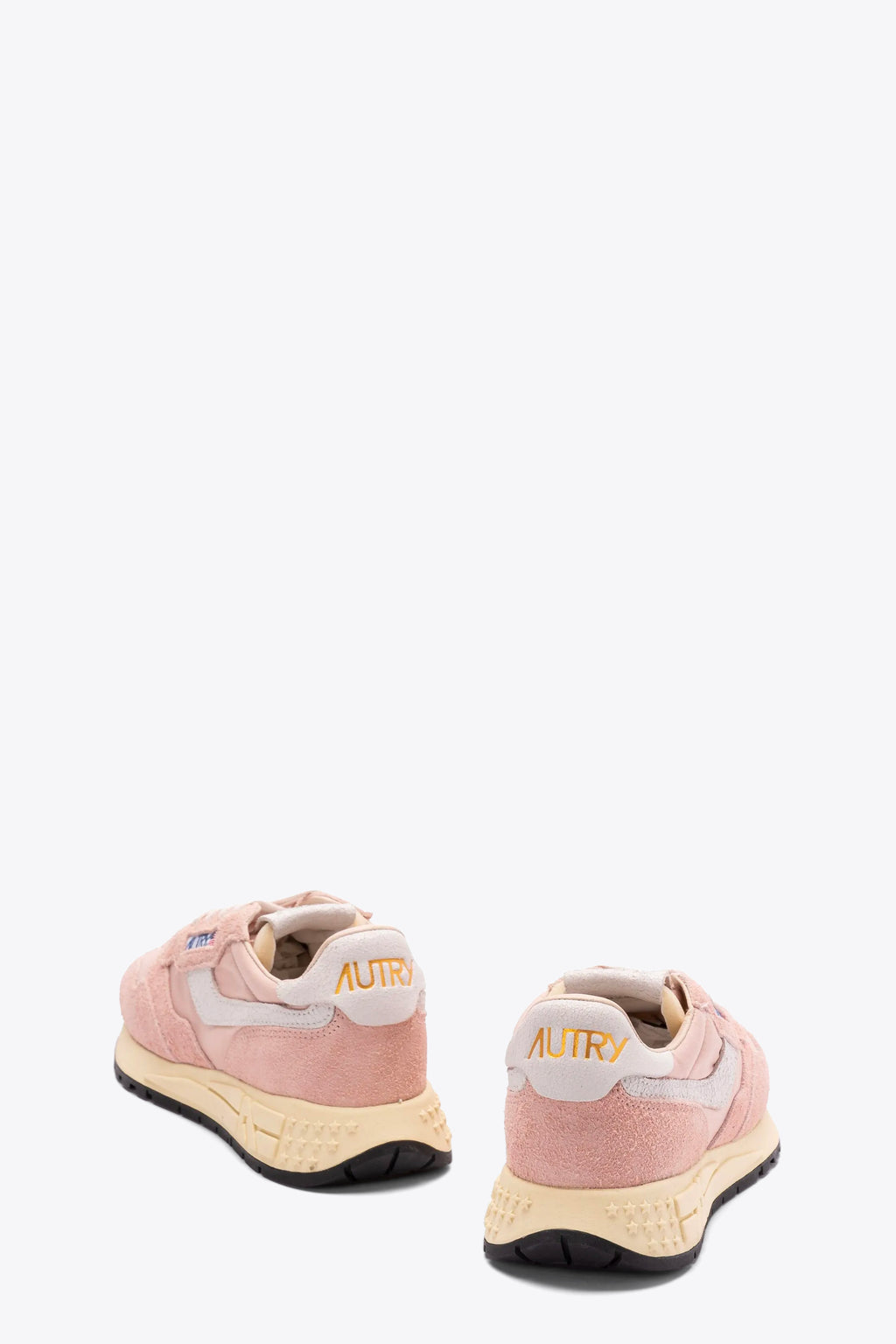 alt-image__Pink-nylon-and-suede-low-sneaker---Reelwind-Low