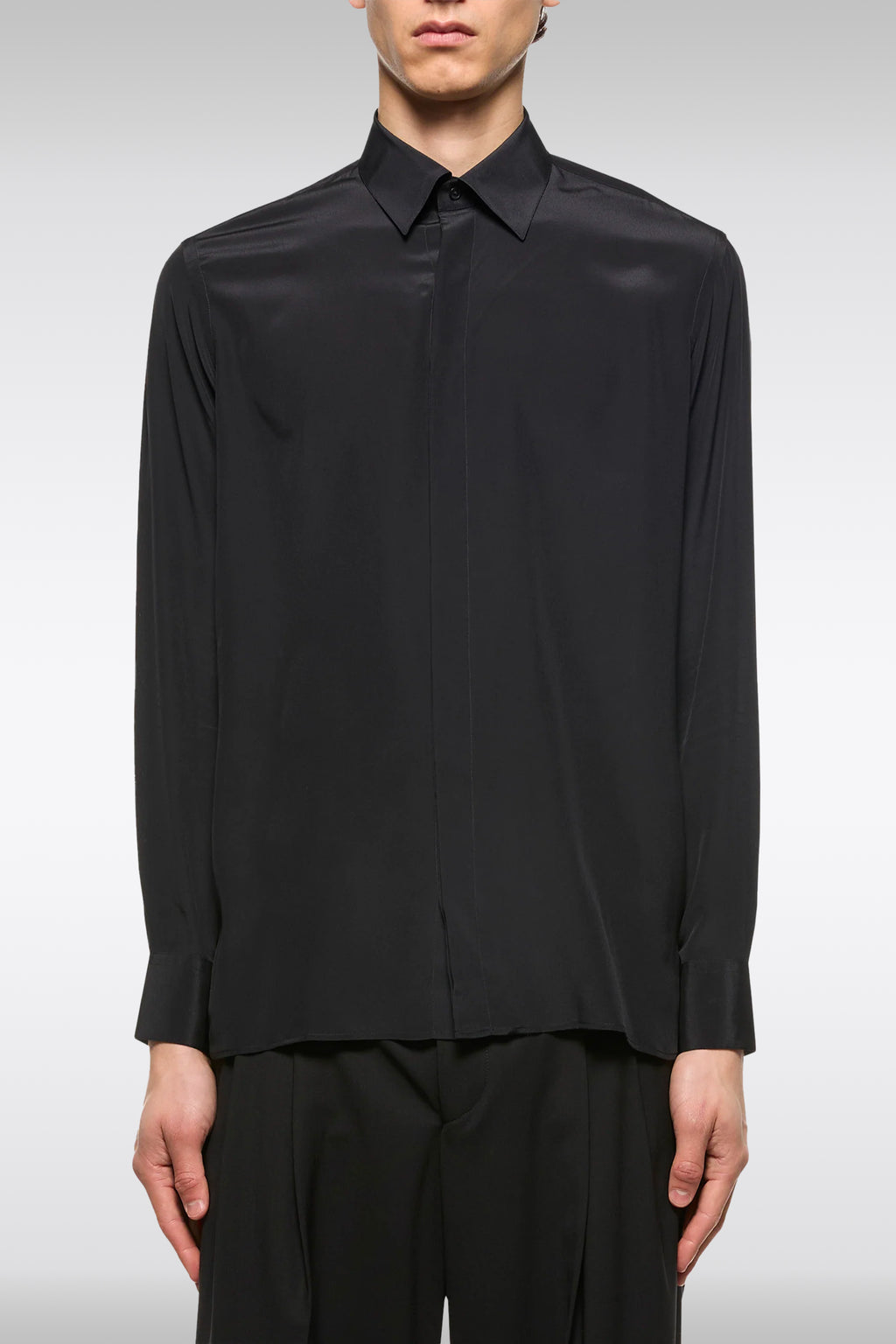 alt-image__SILK-L/S-SHIRT-MAN-Nero