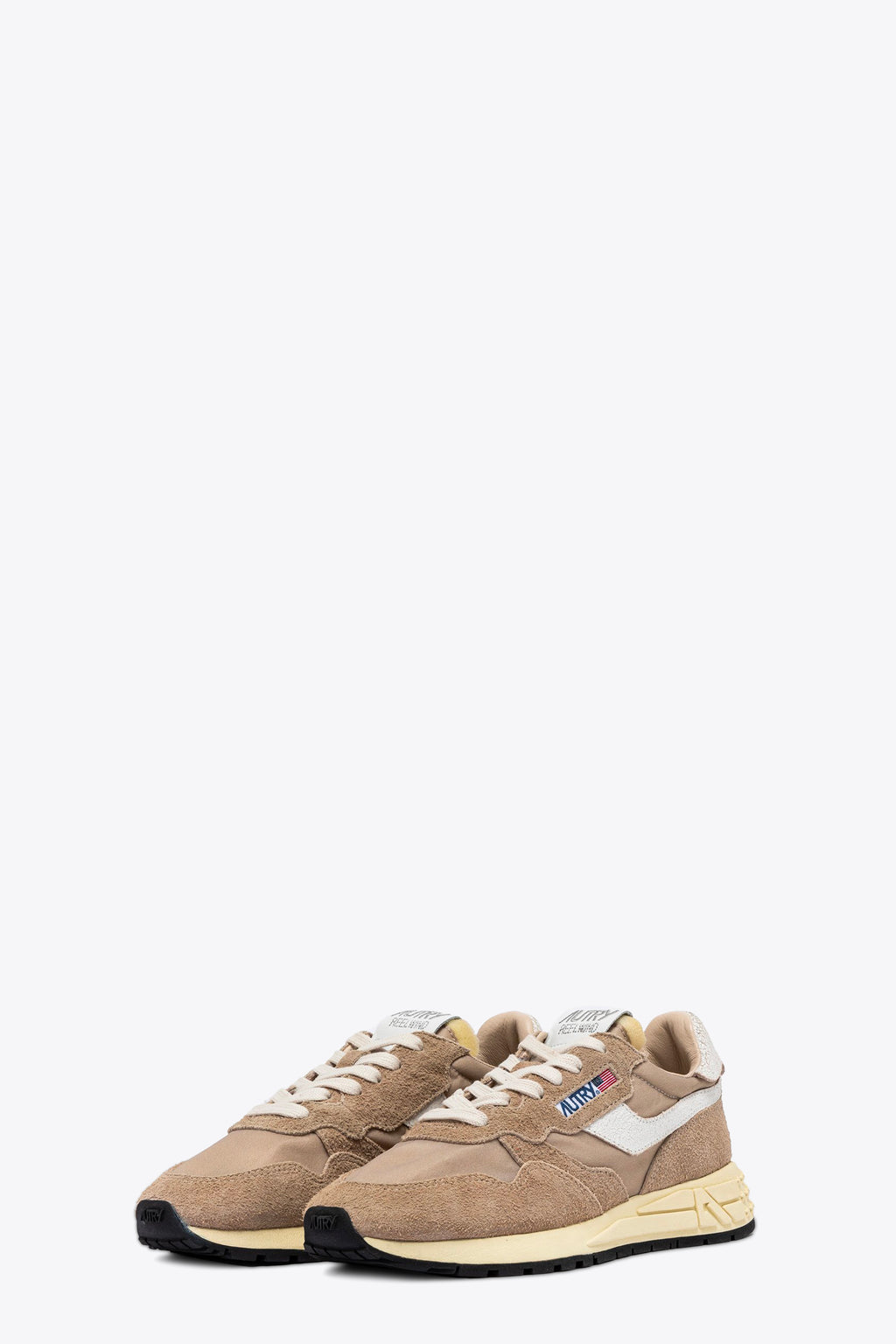 alt-image__Beige-nylon-and-suede-low-sneaker---Reelwind-Low-