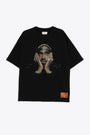 T-shirt nera con stampa fotografica - 2Pac T-shirt 