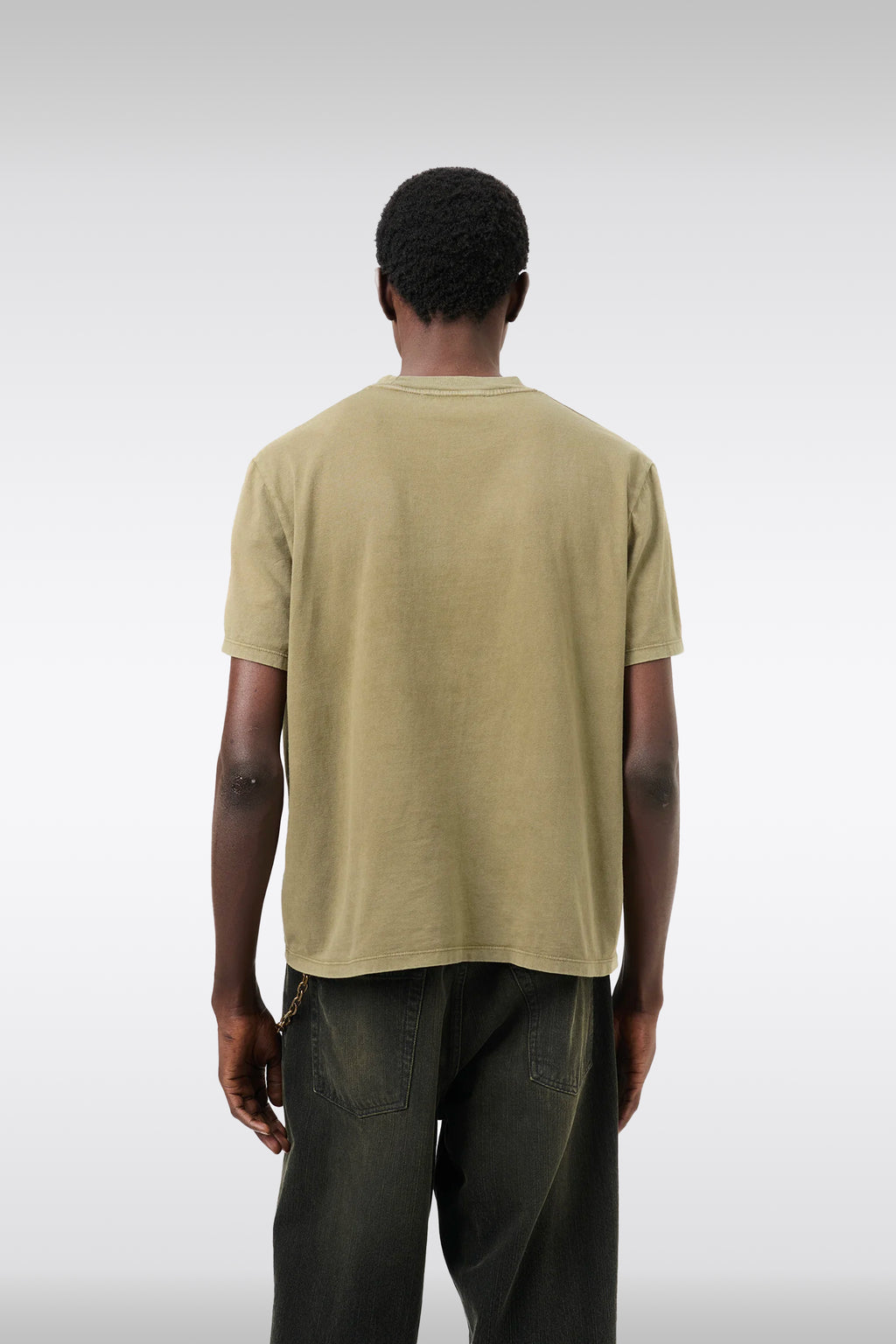 alt-image__T-shirt-in-cotone-verde-oliva-boxy-fit-in-cotone---Box-T-Shirt