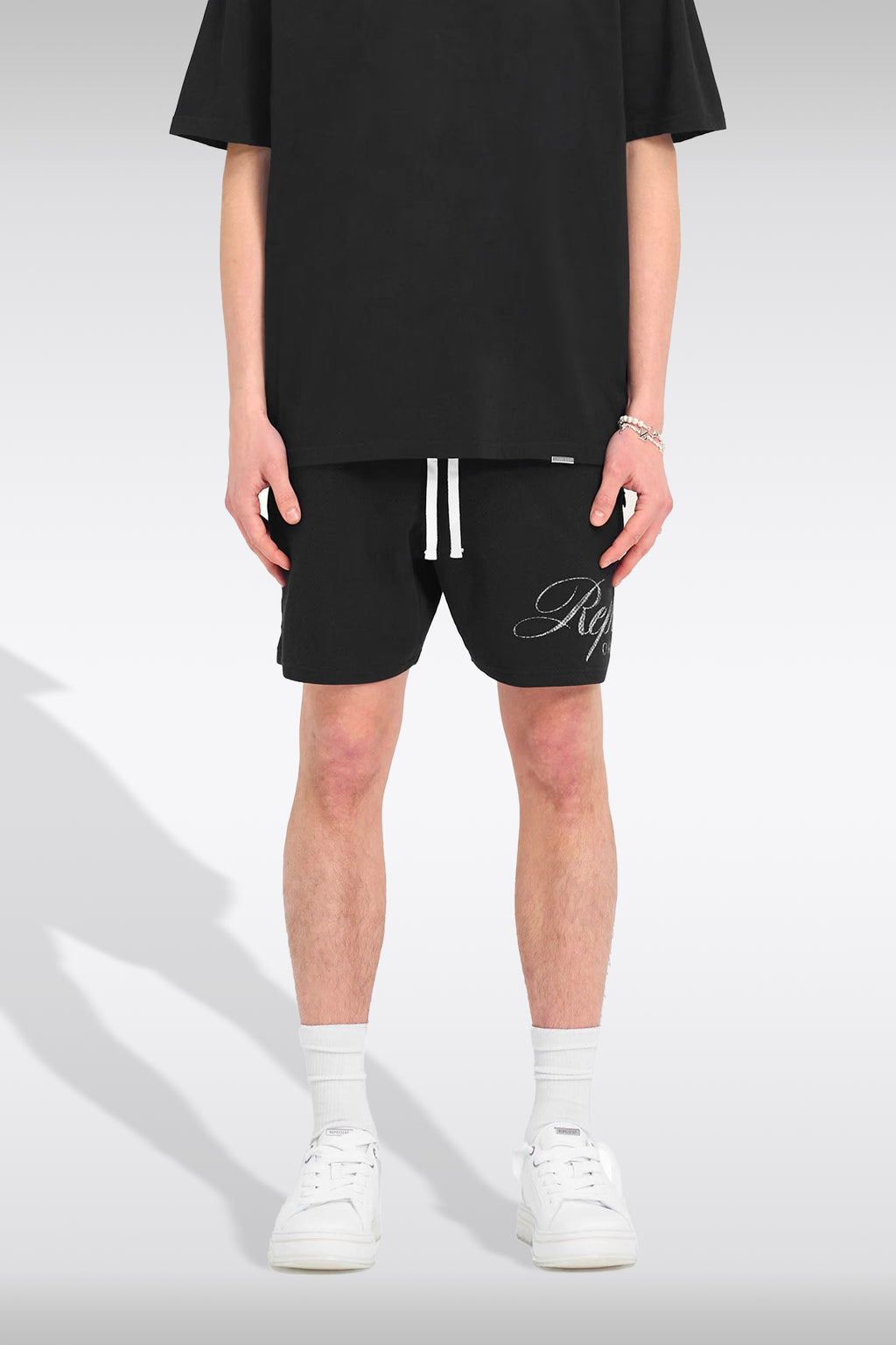 alt-image__REPRESENT-OWNERS-CLUB-SCRIPT-MESH-SHORT-Nero