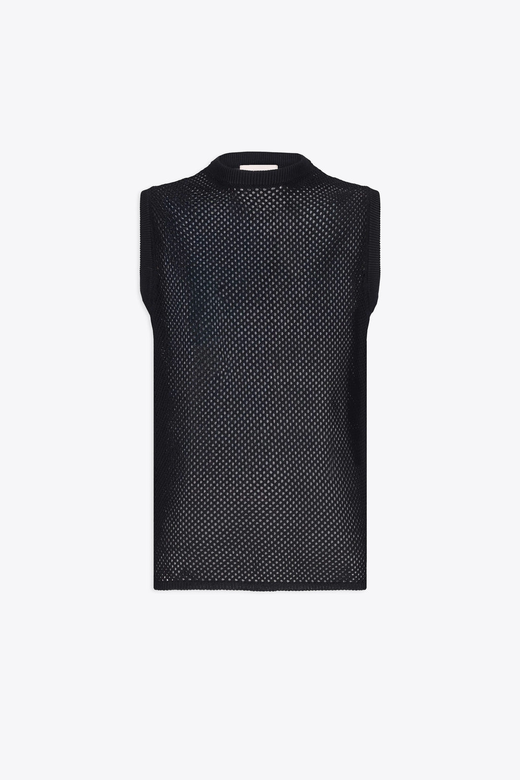 alt-image__Black-net-knitted-tank