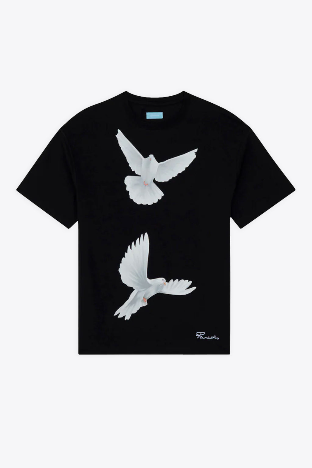 alt-image__T-shirt-nera-boxy-fit-con-stampa-digitale-con-colombe---Freedom-Doves-T-Shirt