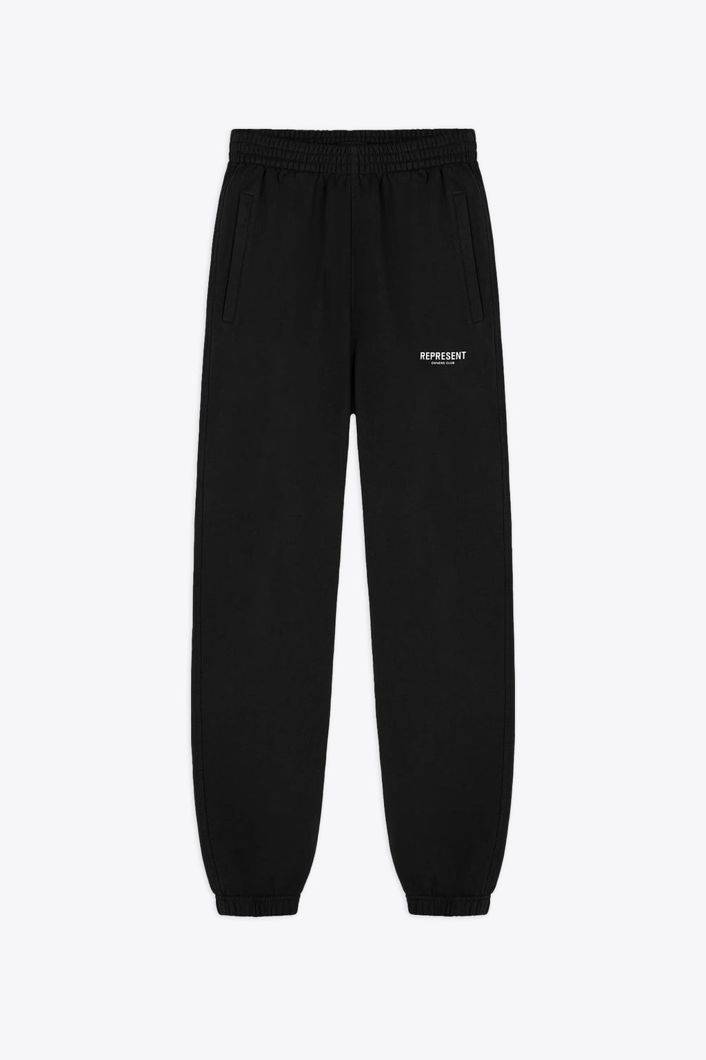 alt-image__Pantalone-nero-in-felpa-con-logo-stampato---Owners-Club-Sweatpant