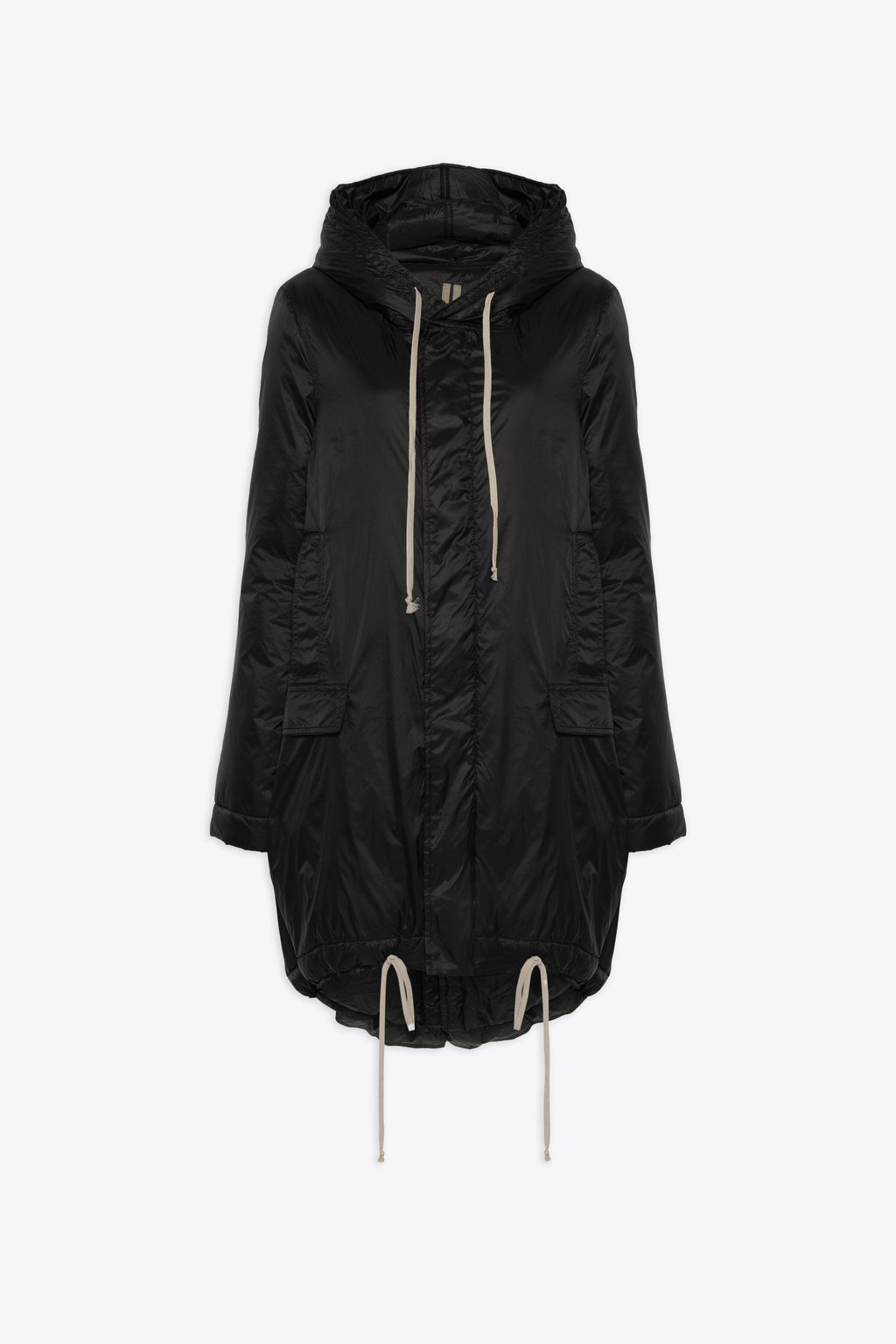 alt-image__Black-nylon-hooded-fishtail-parka---Fishtail-Parka