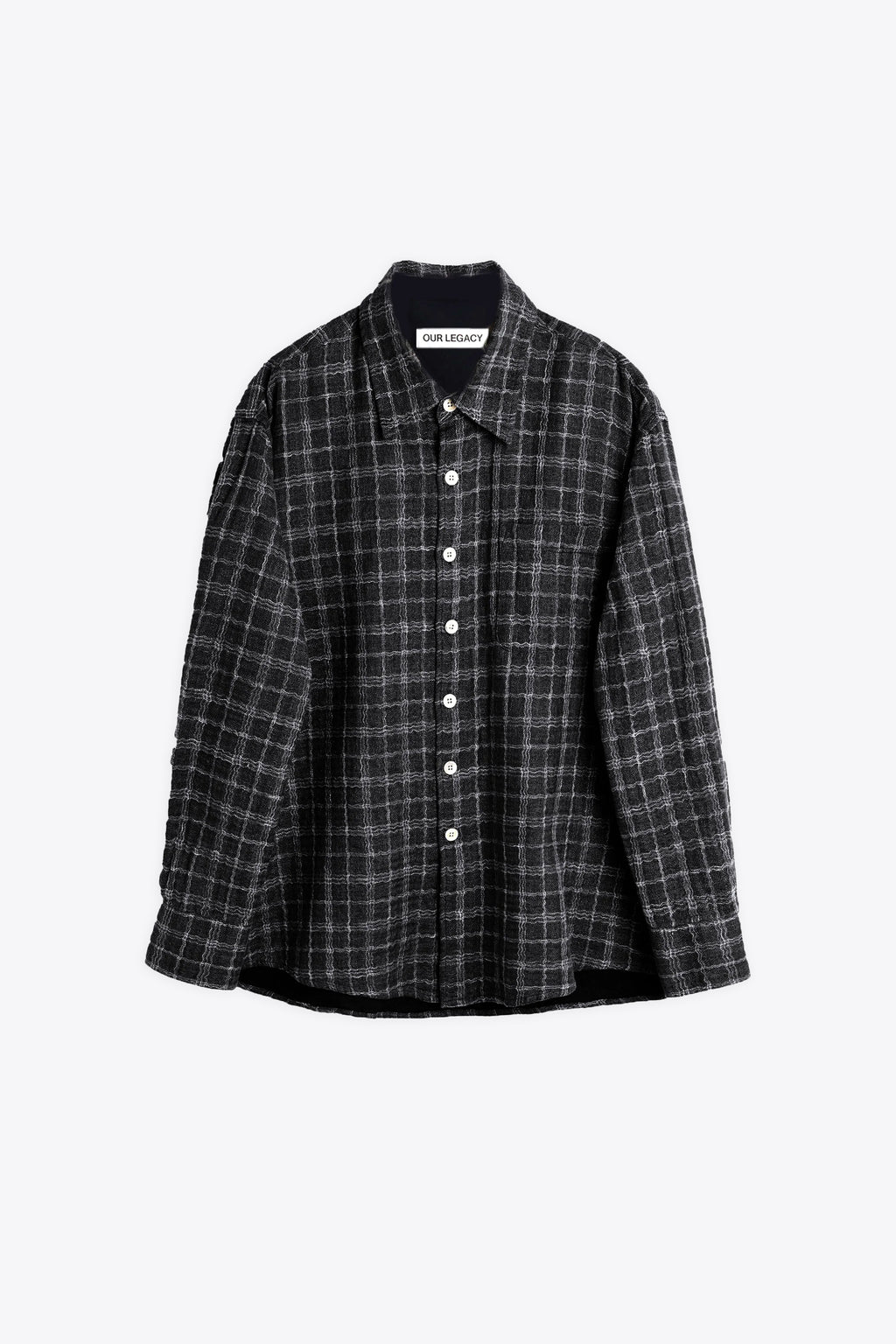 alt-image__Overshirt-in-misto-cotone-e-lino-nero-a-quadri---Above-Shirt