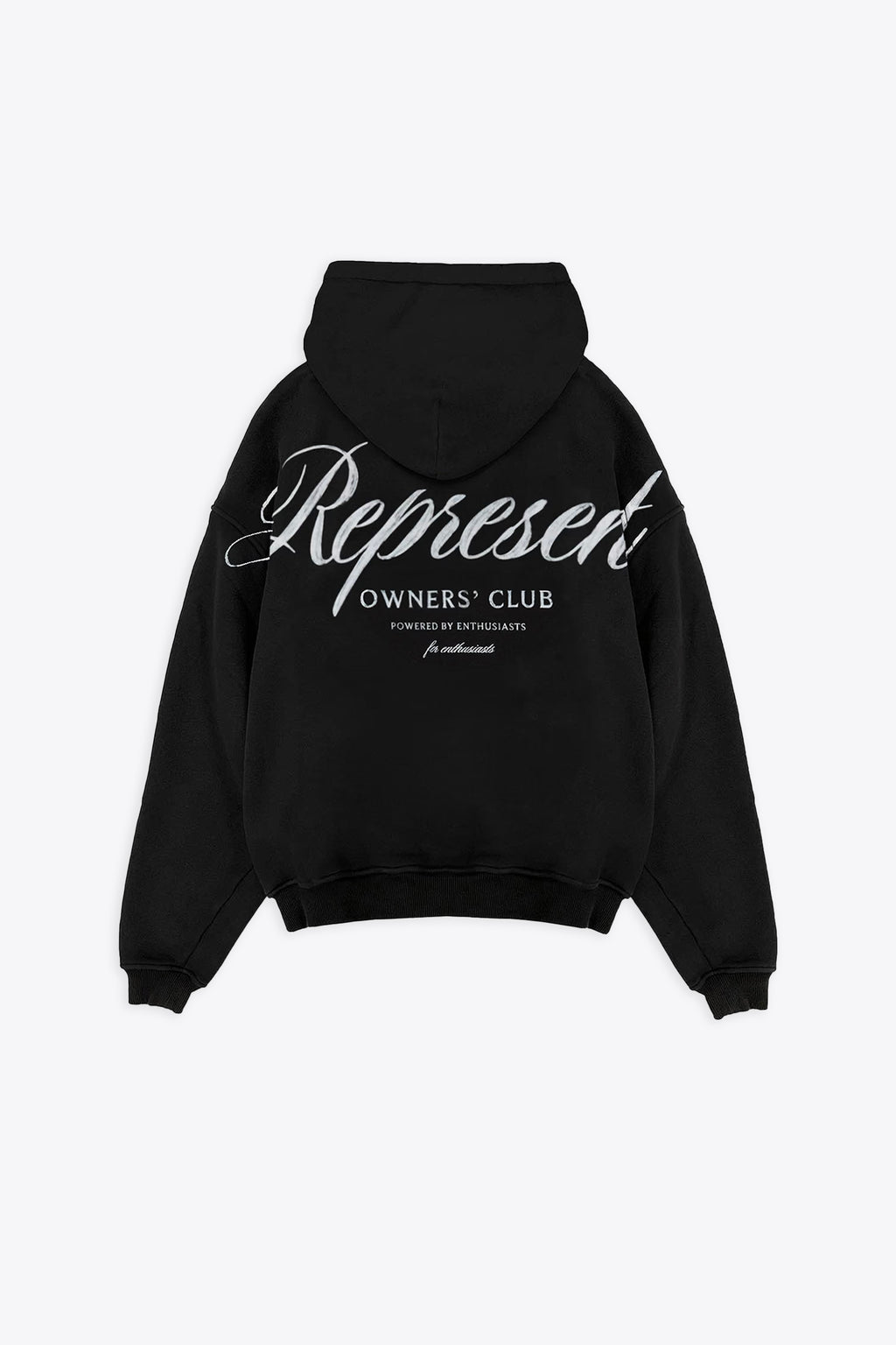 alt-image__Felpa-nera-con-logo-in-corsivo-al-petto-e-sul-retro---Represent-Owners-Club-Script-Hoodie