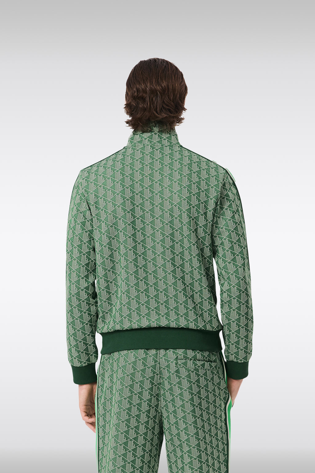 alt-image__Felpa-verde-con-zip-e-motivo-jacquard-monogram