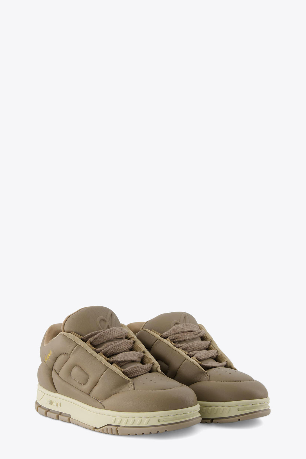 alt-image__Sneaker-bassa-in-pelle-imbottita-marrone---Area-Puff-Puff