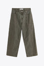 Pantalone in denim grigio con gamba ampia - Fatigue Cut 