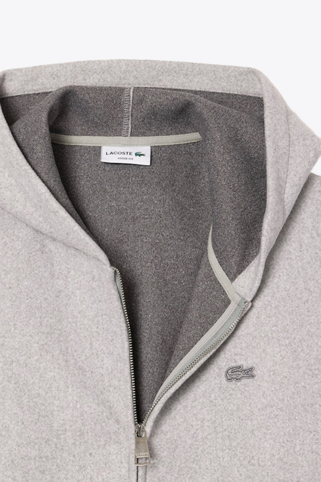 alt-image__Felpa-grigio-melange-con-cappuccio-e-zip