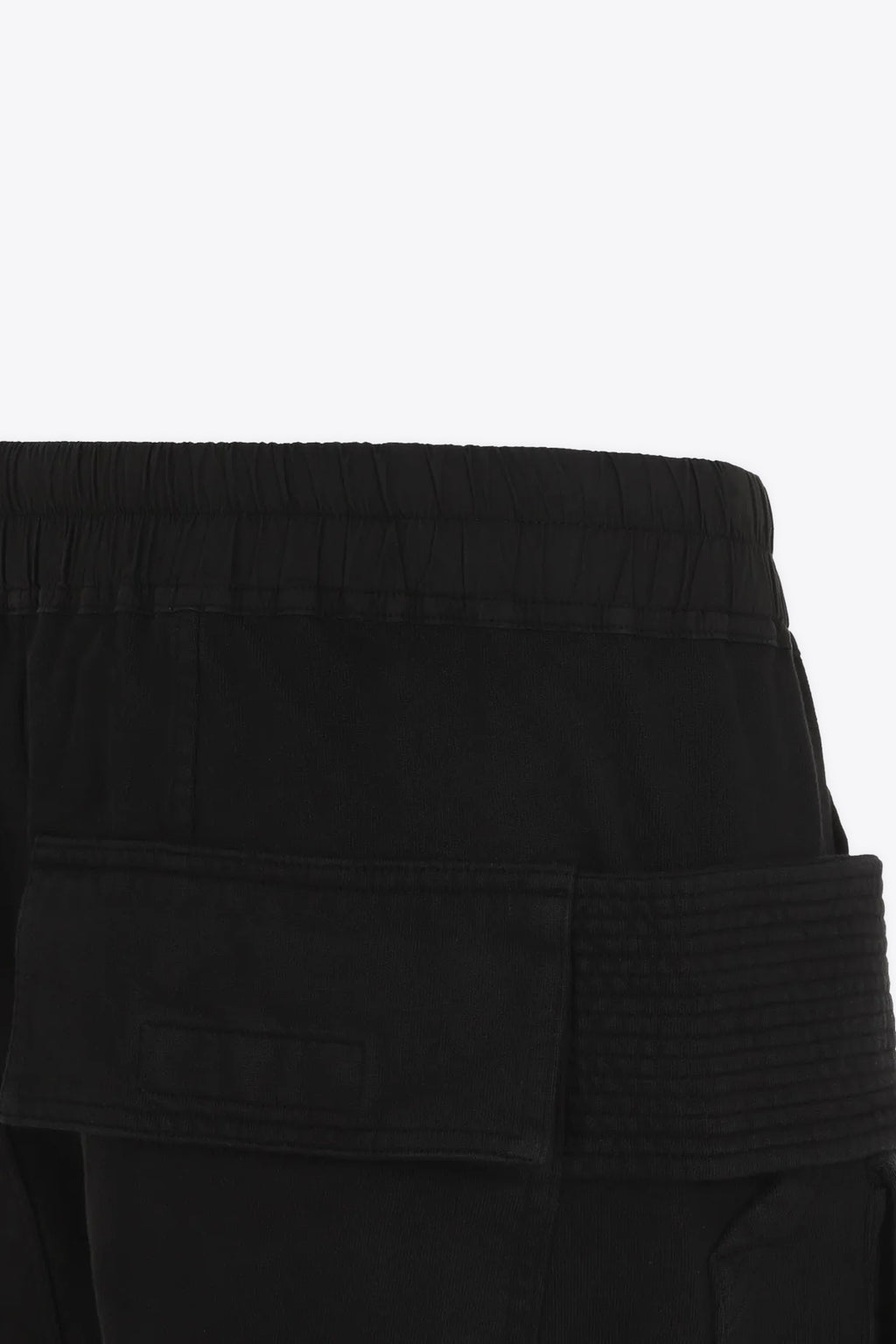 alt-image__Pantalone-cargo-in-felpa-nero---Creatch-Cargo-Drawstring