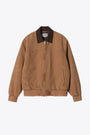 Light brown canvas jacket with contrast collar - OG Santa Fe Jacket 