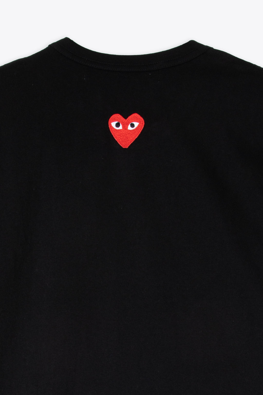 alt-image__Black-cotton-t-shirt-with-heart-at-rear