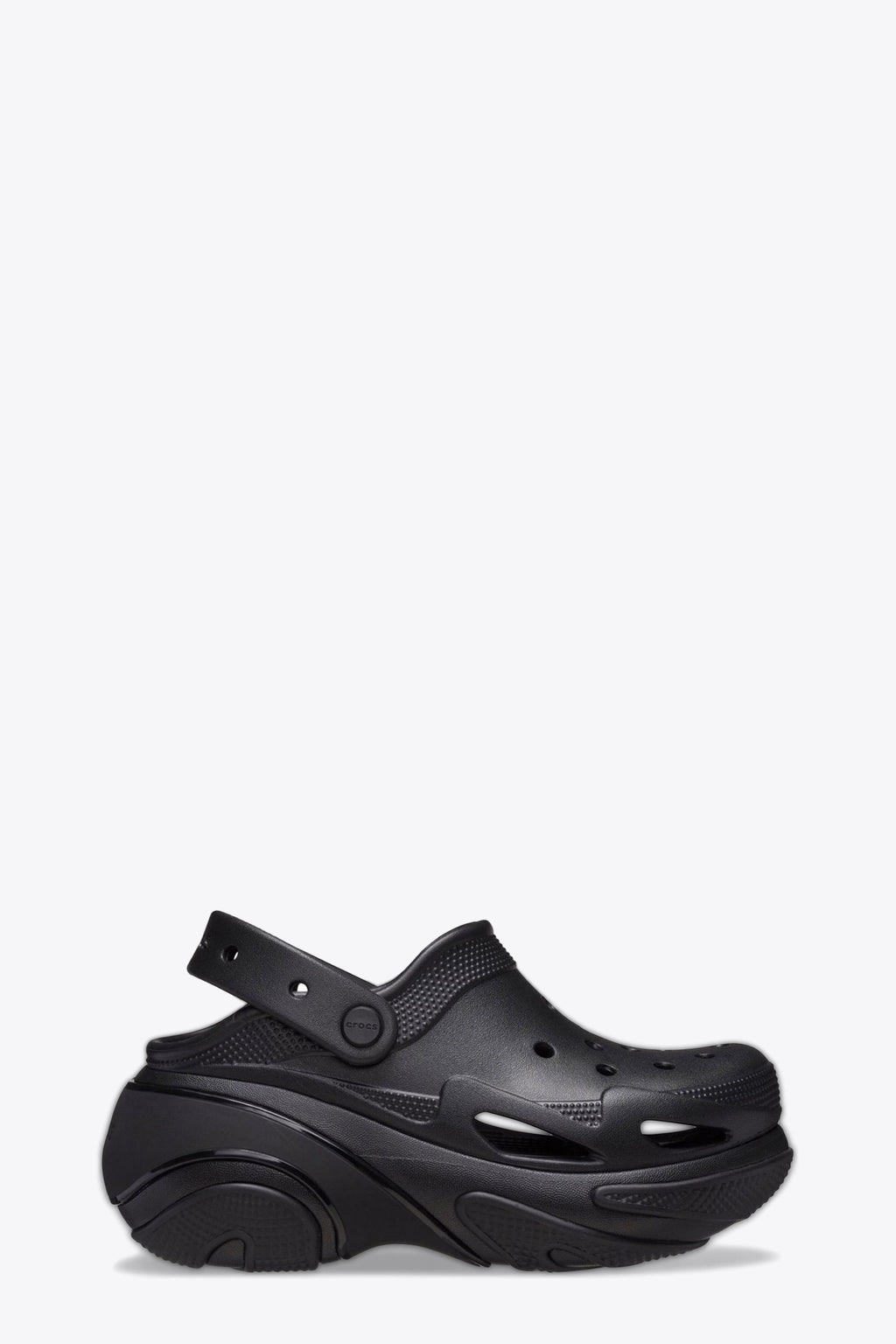 alt-image__Black-rubber-clog-with-platform-sole---Bubble-Crush-Clog