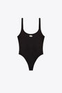 Costume intero in lycra nero con logo oval D - Ut Body Utlt 