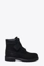 Black waterproof suede ankle boots - Premium 6 Inch Lace Up Waterproof 