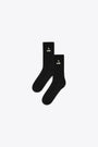 HEART LOGO SOCKS-Nero 