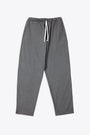 Grey tailored pant with drawstring - Jogger Pant 