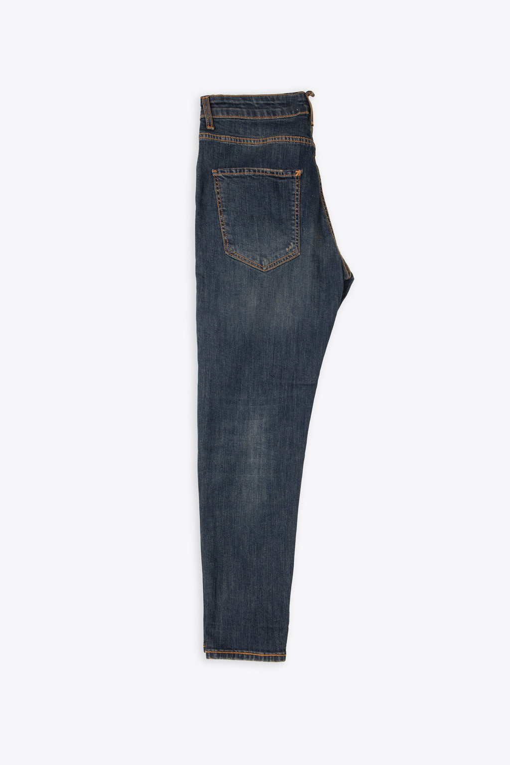 alt-image__Dark-blue-stone-washed-distressed-denim-slim-fit-jeans---Nizza