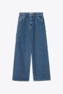 Jeans workwear baggy in denim blu medio - W' Jens Pant 