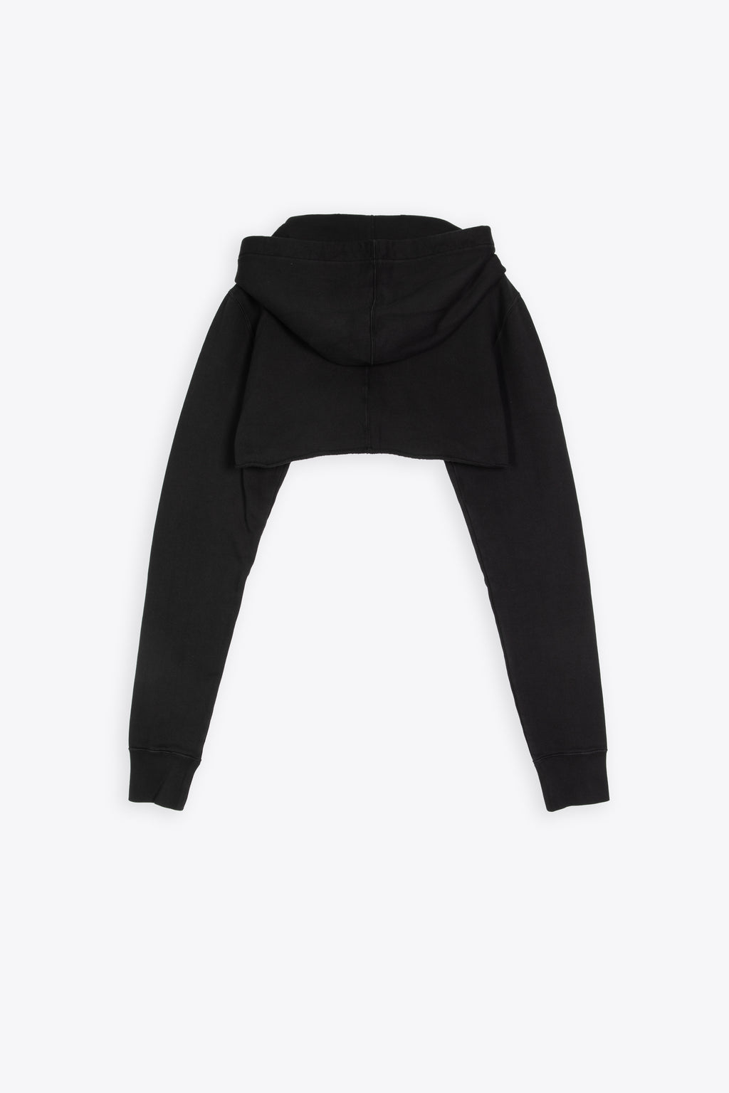 alt-image__Black-cotton-cropped-hoodie---Cropped-hoodie