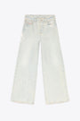 Jeans baggy in denim stonewashed blu chiaro - 1996 d-sire 