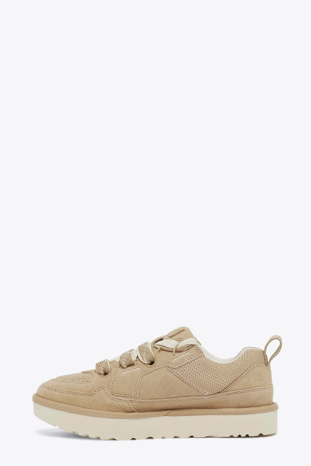 alt-image__Sneaker-bassa-in-camoscio-beige-con-lacci---M-Lo-Lowmel