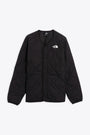 Black nylon quilted liner jacket - Ampato Quilted Liner 