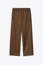 Pantalone in acetato marrone con bande laterali - Bolan Sweat Pant 