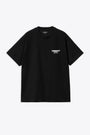 T-shirt nera con stampa grafica al petto e sul retro - S/S Ducks T-Shirt 