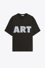 T-shirt antracite con stampa grafica fronte/retro - T-Shirt SS Art 