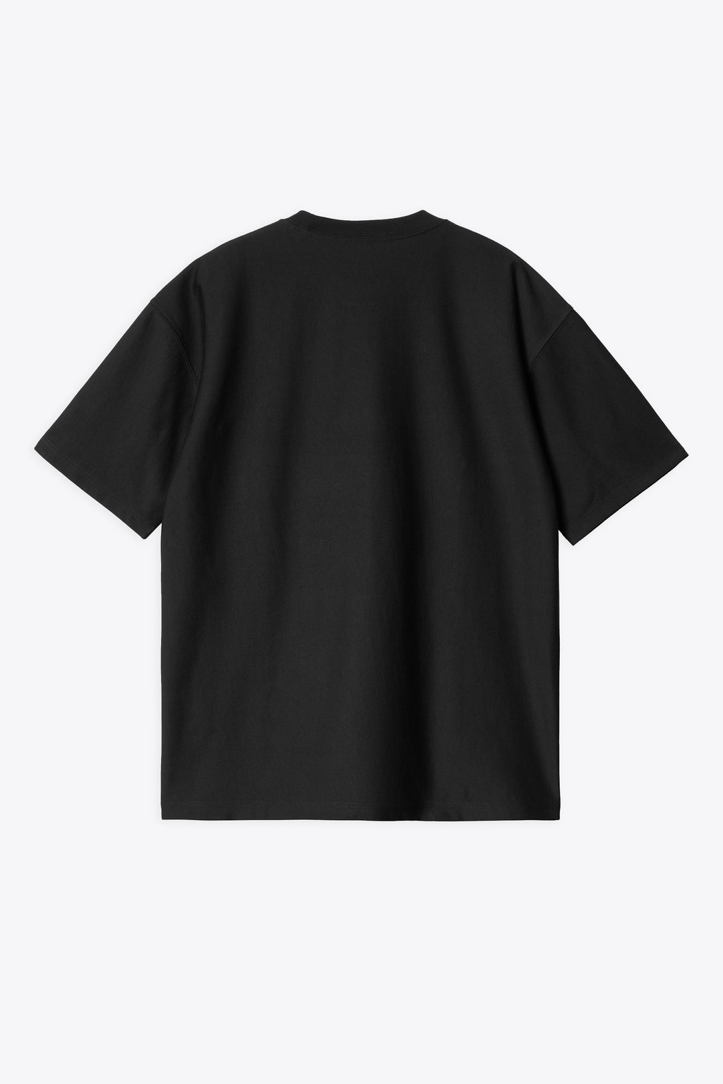 alt-image__T-shirt-nera-in-cotone-con-logo-tono-su-tono---S/S-Dawson-T-Shirt