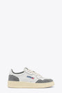 White leather and grey suede low sneaker - Medalist Low  