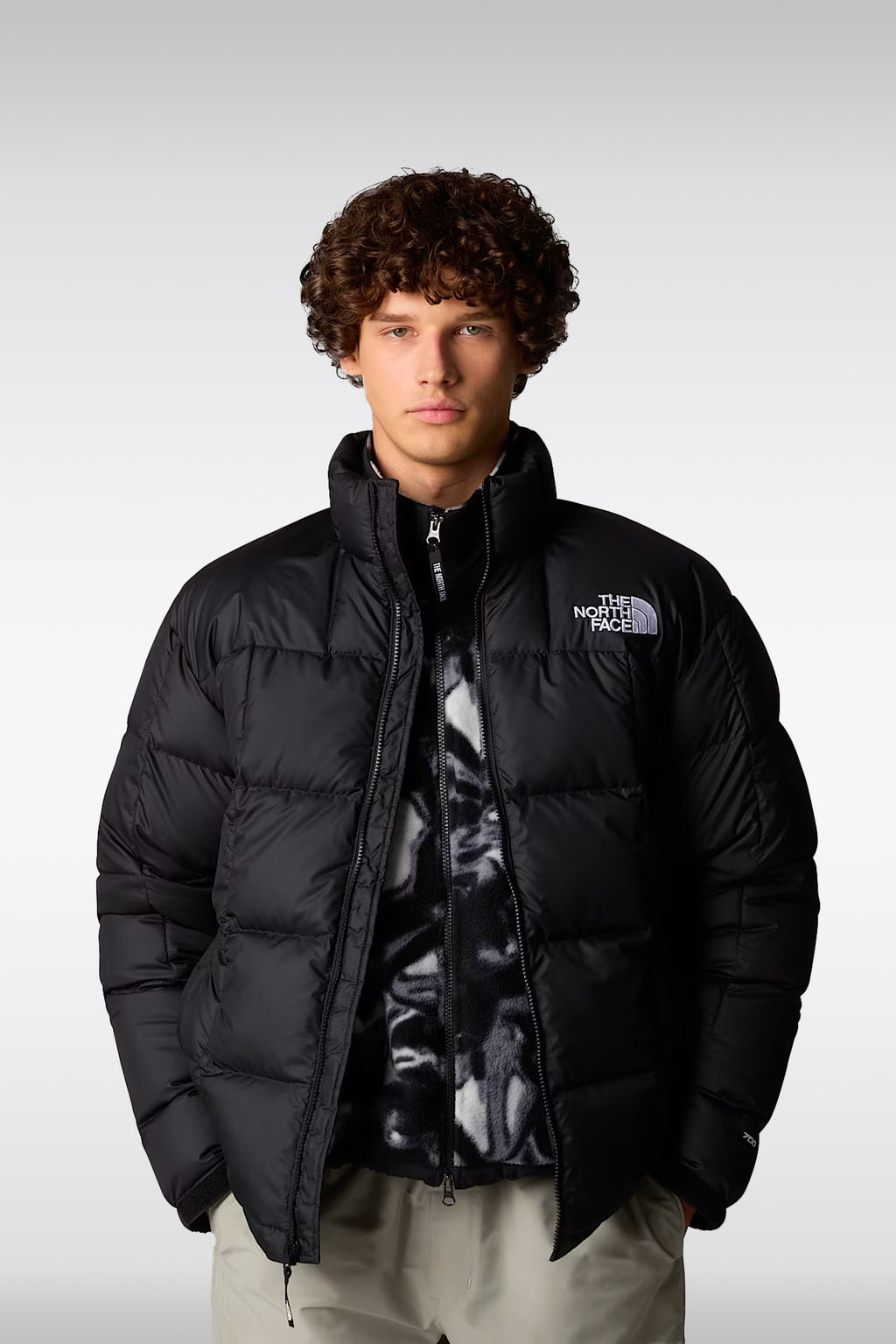 alt-image__Piumino-nero-in-nylon-con-logo---M-Lhotse-Jacket