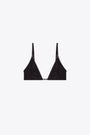 Reggiseno nero in lycra con logo - Ufsb Oval D Triangle Bra 