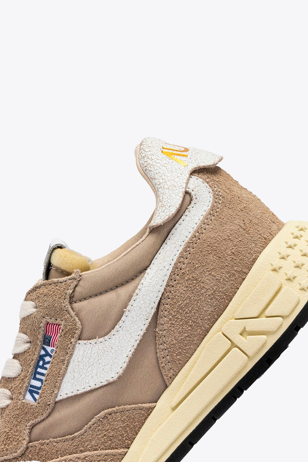 alt-image__Beige-nylon-and-suede-low-sneaker---Reelwind-Low-