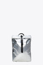 Mirrored silver pvc rolltop backpack - Rolltop Rucksack Mini 